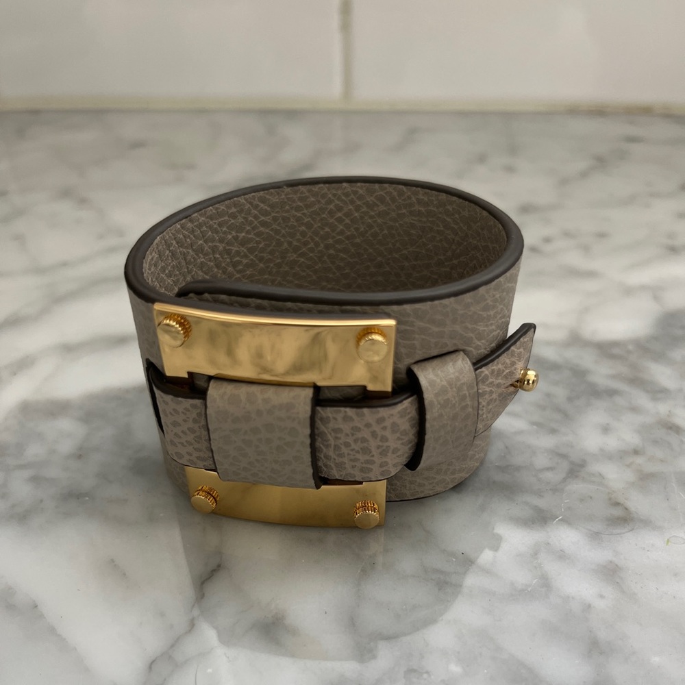 India Hicks Lady P cuff in taupe